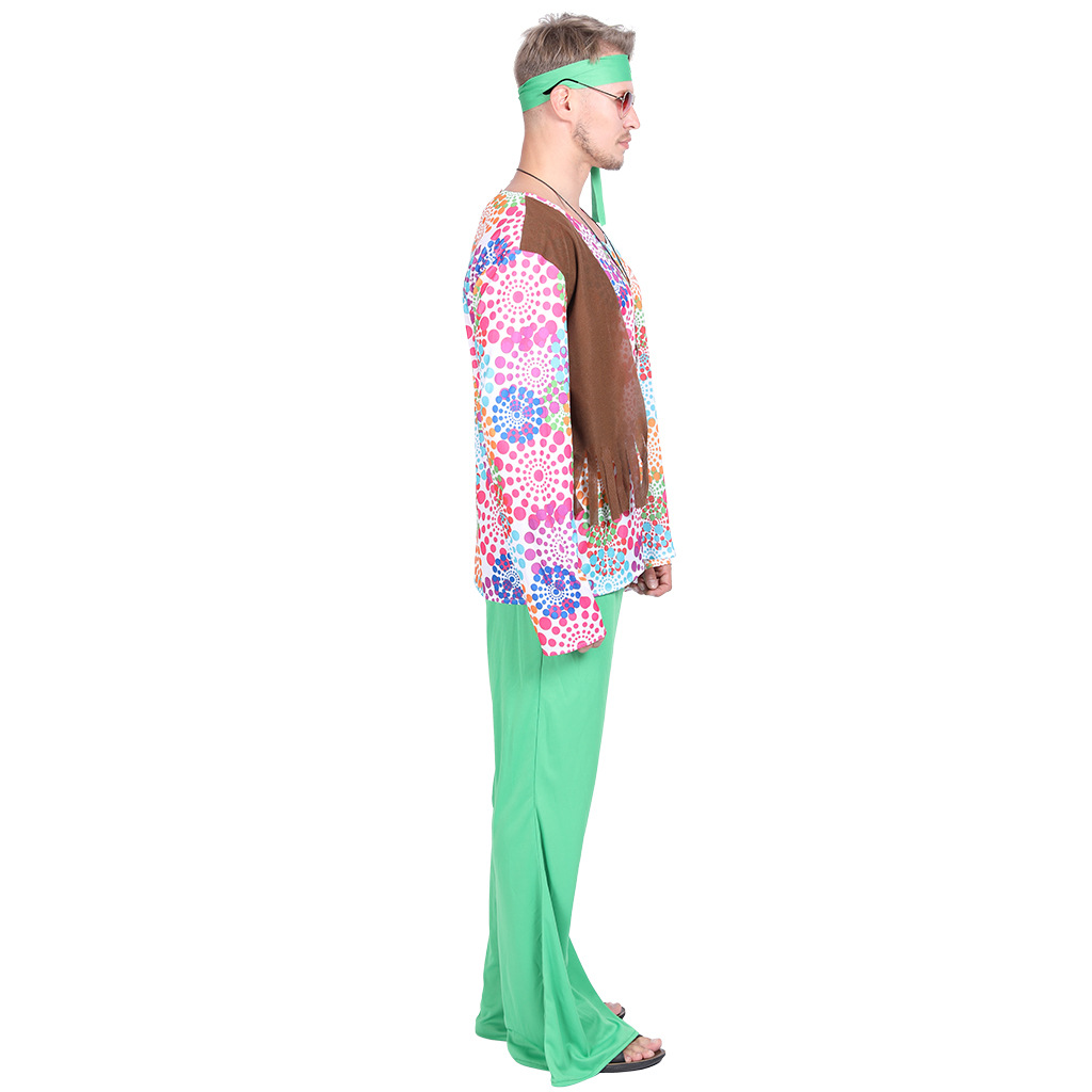 F1870 Fanstast Costumes Mens Hippie Halloween Costume